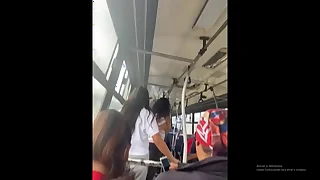 NOVINHA GOZANDO EM LIVE DENTRO DE ÔNIBUS PÚBLICO